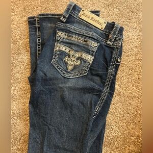 Rock Revival Blue Boot Cut Jeans